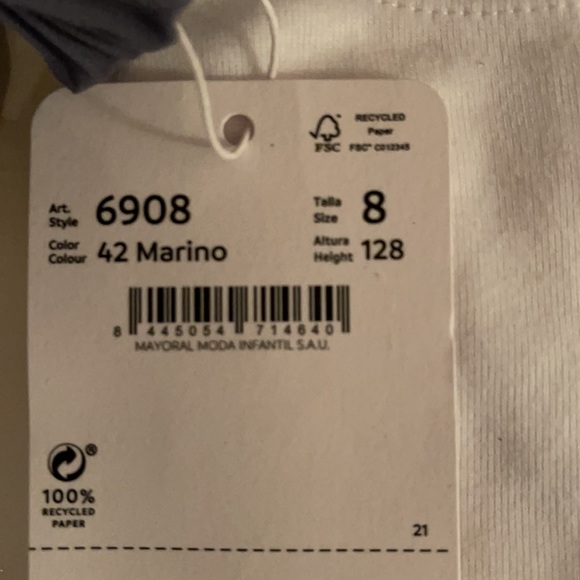 NWT- Mayoral pleated chiffon midi skirt (8) - Picture 5 of 5